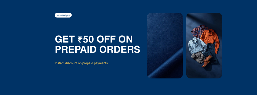 Facebook Cover - GET ₹50 OFF ON PREPAID ORDERS
